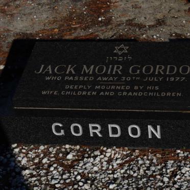 GORDON Jack Moir -1977