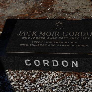 GORDON Jack Moir -1977