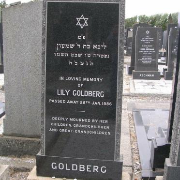 GOLDBERG Lily -1986