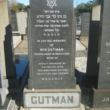 GUTMAN Ben -1965