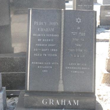 GRAHAM Percy John -1960