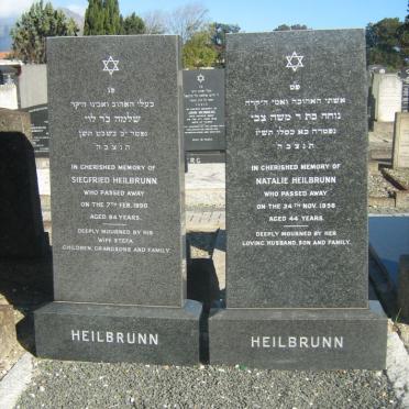 HEILBRUNN Siegfried -1990 &amp; Natalie -1956