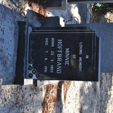HOFFBRAND Minnie 1903-1991