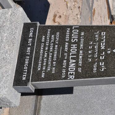 HOLLANDER Louis -1959