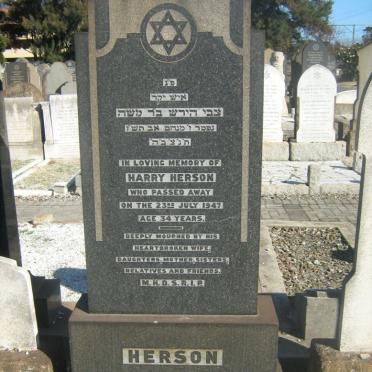 HERSON Harry -1947