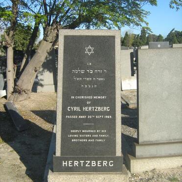 HERTZBERG Cyril -1969