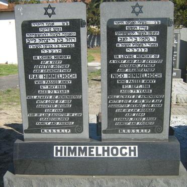 HIMMELHOCH Nico -1981 &amp; Rae -1986