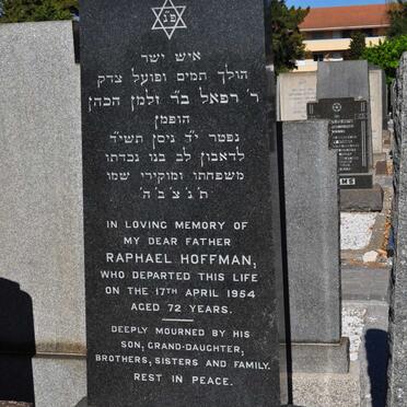 HOFFMAN Raphael -1954