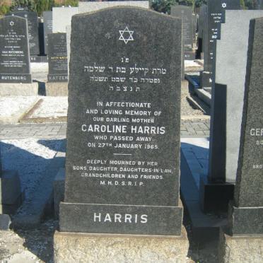 HARRIS Caroline -1965
