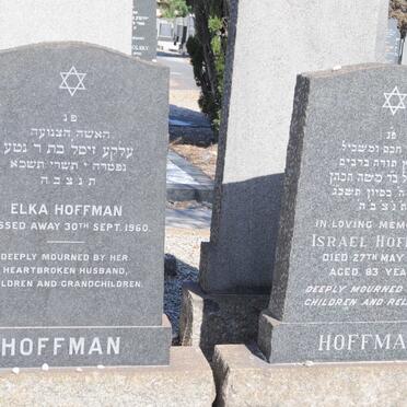 HOFFMAN Israel -1963 &amp; Elka -1960