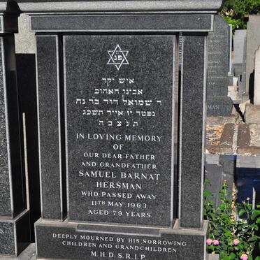 HERSMAN Samuel Barnat -1963
