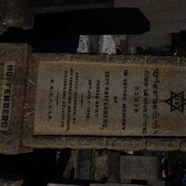 HOFFENBERG Levi -1956