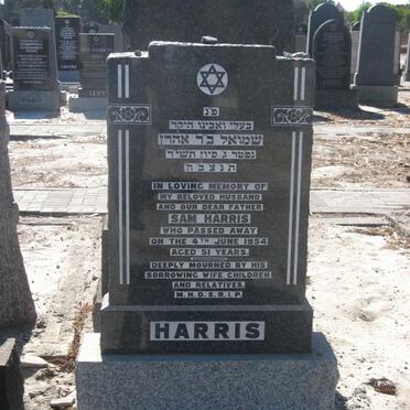 HARRIS Sam -1954