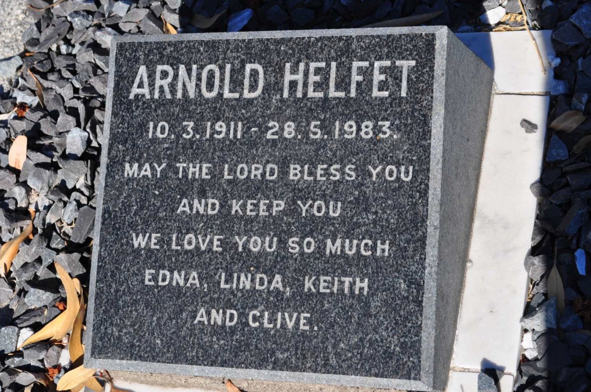 HELFET Arnold 1911-1983