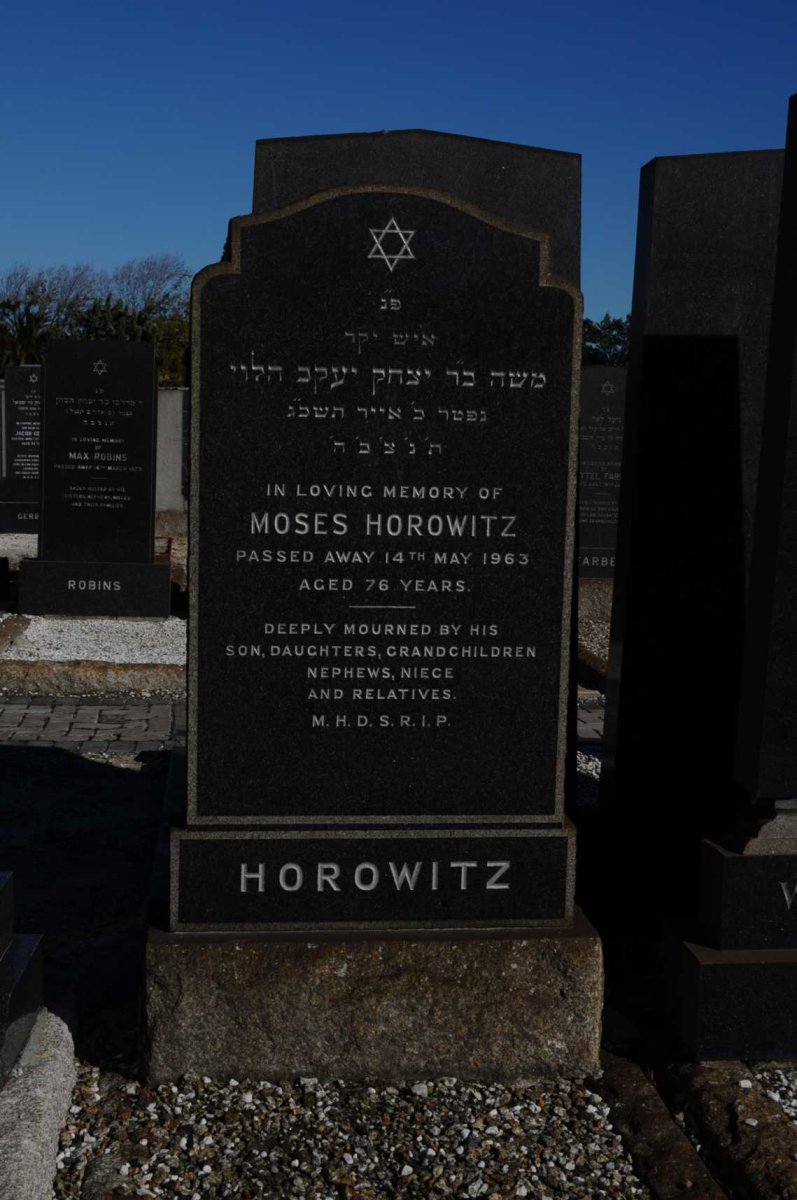 HOROWITZ Moses -1963