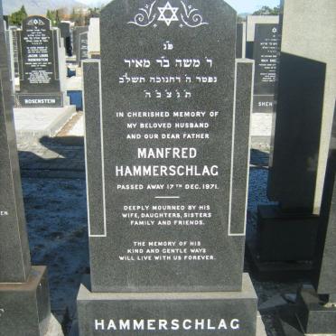 HAMMERSCHLAG Manfred -1971