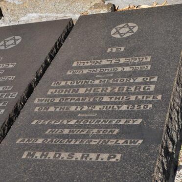 HERTZBERG John -1950 &amp; Violet Dora -1975