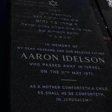 IDELSON Aaron -1971