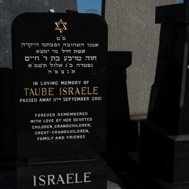 ISRAELE Taube -2001