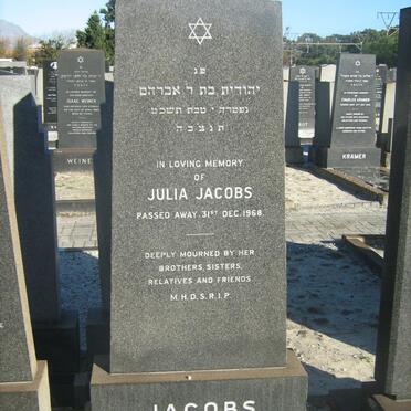 JACOBS Julia -1968