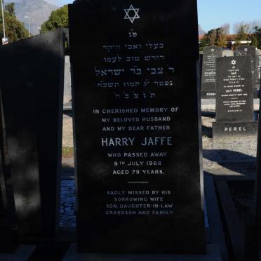 JAFFE Harry -1968