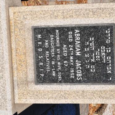 JACOBS Abraham -1952