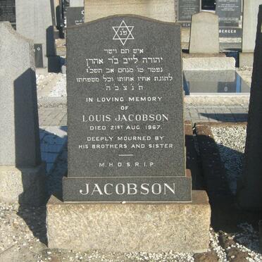 JACOBSON Louis -1967