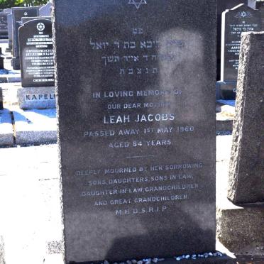 JACOBS Leah -1960