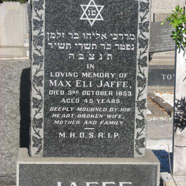 JAFFE Max Eli -1953