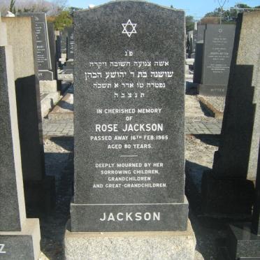 JACKSON Rose -1965