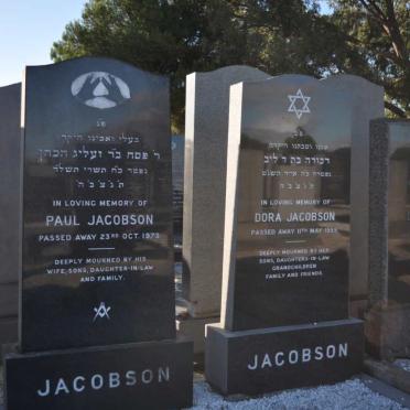 JACOBSON Paul -1973 &amp; Dora -1999