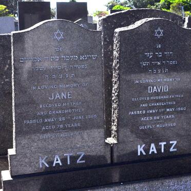 KATZ David -1960 &amp; Jane -1968