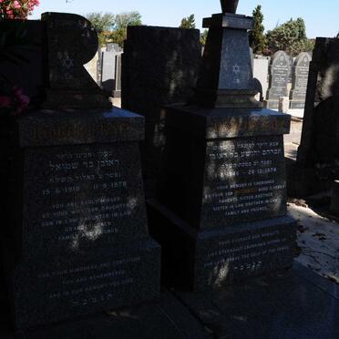 KATZ Robert 1918-1978 :: KATZ Anthony 1946-1974