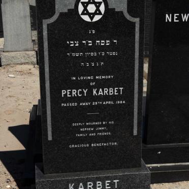 KARBET Percy -1984