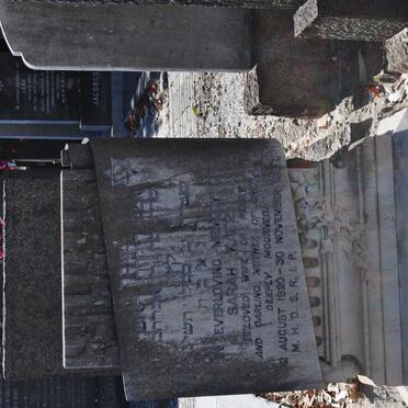 KATZ Sarah 1920-1952