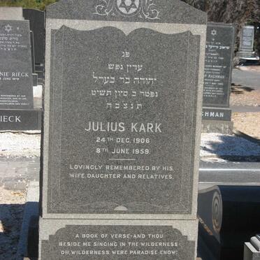 KARK Julius 1906-1959