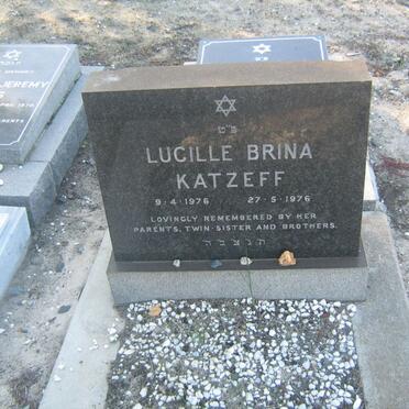 KATZEFF Lucille Brina 1976-1976