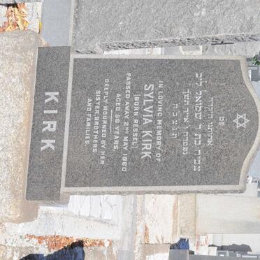 KIRK Sylvia nee RESSEL -1960