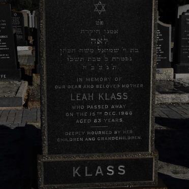 KLASS Leah -1966