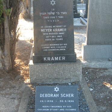 KRAMER Meyer -1965 :: SCHER Deborah 1938-1996