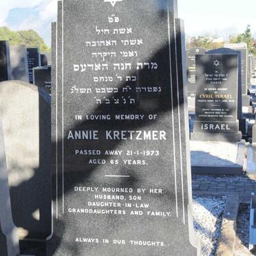 KRETZMER Annie -1973