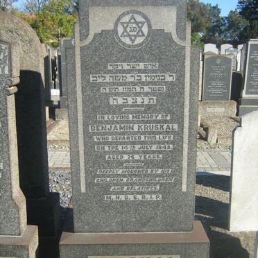 KRUSKAL Benjamin -1948