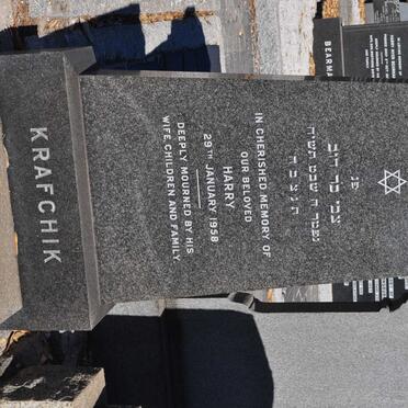 KRAFCHIK Harry -1958