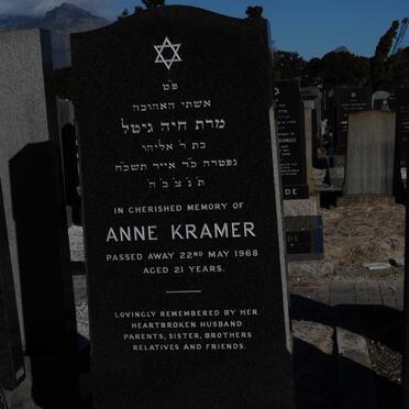 KRAMER Anne -1968