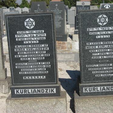 KURLIANDZIK Meier -1961 &amp; Hinda -1958