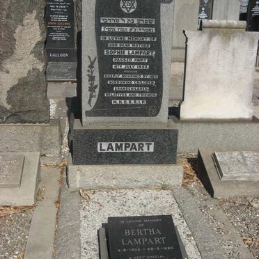 LAMPART Sophie -1953 :: LAMPART Bertha 1905-1980