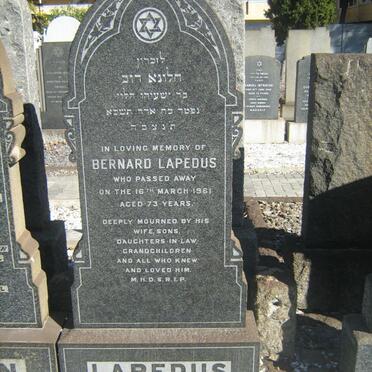 LAPEDUS Bernard -1961