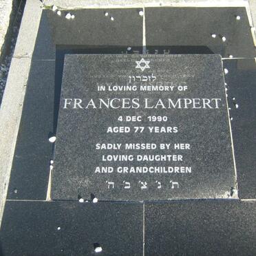 LAMPERT Frances -1990