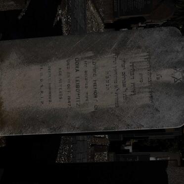 LEIBOWITZ Dora -1947