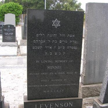 LEVENSON Minnie -1969